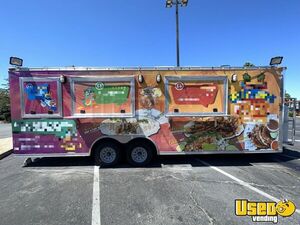 2015 Carrier Kitchen Food Trailer Concession Window California Gas Engine for Sale