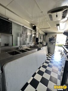 2015 Carrier Kitchen Food Trailer Prep Station Cooler California Gas Engine for Sale