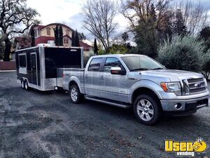 2015 Converted Carhauler Kitchen Food Trailer Cabinets California for Sale