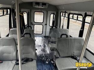 2015 E-350 Non-cdl Wheelchair Shuttle Bus Shuttle Bus Anti-lock Brakes New York Gas Engine for Sale