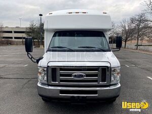 2015 E-350 Non-cdl Wheelchair Shuttle Bus Shuttle Bus Sound System New York Gas Engine for Sale