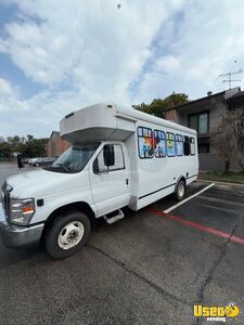 2015 E450 Econoline Super Duty Ice Cream Truck Air Conditioning Texas Gas Engine for Sale