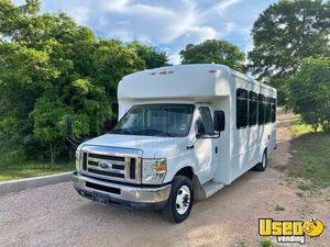 2015 E450 Shuttle Bus Air Conditioning Texas Gas Engine for Sale