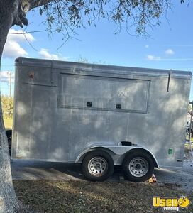 2015 Enclosed Concession Trailer Kitchen Food Trailer Concession Window Florida for Sale