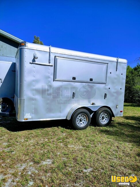 2015 Enclosed Concession Trailer Kitchen Food Trailer Florida for Sale