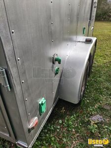 2015 Enclosed Concession Trailer Kitchen Food Trailer Hot Water Heater Florida for Sale