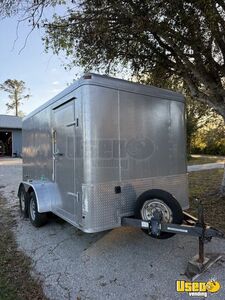 2015 Enclosed Concession Trailer Kitchen Food Trailer Spare Tire Florida for Sale