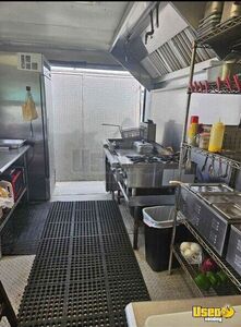 2015 Food Concession Trailer Kitchen Food Trailer Diamond Plated Aluminum Flooring Texas for Sale