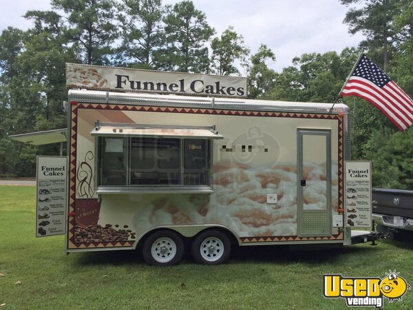 2015 Funnel Cake Trailer Concession Trailer Virginia for Sale