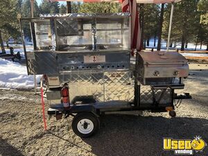 2015 Hotdog/barbecue Cart Open Bbq Smoker Trailer Flatgrill Washington for Sale