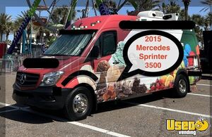 2015 Sprinter 3500 Ice Cream Truck Air Conditioning Florida Gas Engine for Sale