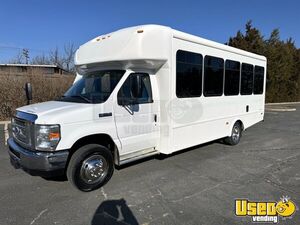 2016 E450 Shuttle Bus Air Conditioning New York Gas Engine for Sale