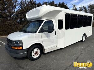 2016 Express 4500 Arboc Non-cdl Wheelchair Shuttle Bus Shuttle Bus Sound System New York Gas Engine for Sale