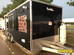 2016 Freedom Barbecue Food Trailer Air Conditioning Texas for Sale