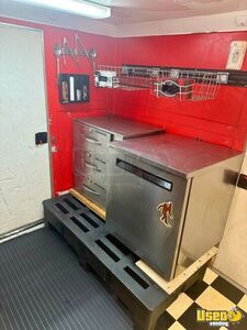 2016 Kitchen Trailer Barbecue Food Trailer Diamond Plated Aluminum Flooring Oklahoma for Sale