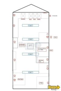 2016 Kitchen Trailer Kitchen Food Trailer Exterior Lighting Florida Diesel Engine for Sale