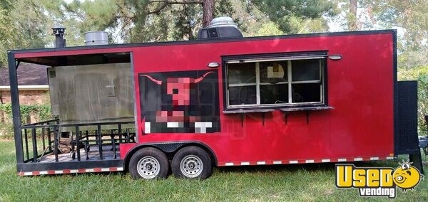 2017 Barbecue Concession Trailer Barbecue Food Trailer Texas for Sale