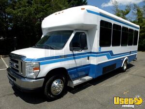 2017 E450 Shuttle Bus Transmission - Automatic New York Gas Engine for Sale