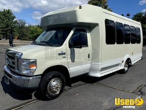 2017 E450 Turtletop Shuttle Bus Air Conditioning New York Gas Engine for Sale