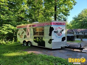 2017 Elite Concession Trailer Ice Cream Trailer Air Conditioning West Virginia for Sale