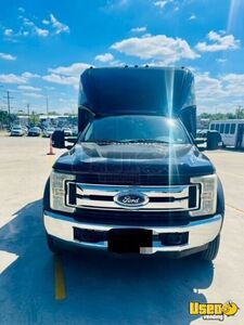 2017 F-550 Shuttle Bus Interior Lighting Texas Diesel Engine for Sale