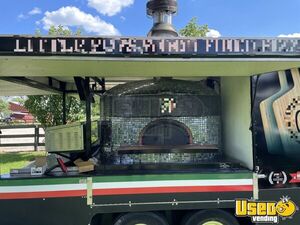 2017 Wood Fired Pizza Trailer Interior Lighting Illinois for Sale