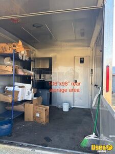 2018 46’ Kitchen Food Trailer Diamond Plated Aluminum Flooring Delaware for Sale