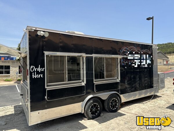 2018 8.5 X 20 Enclosed Kitchen Food Trailer Texas for Sale