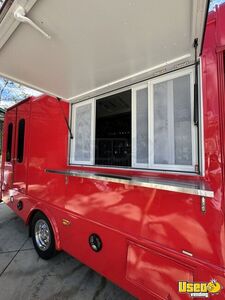 2018 E 450 Shuttle Bus All-purpose Food Truck Stainless Steel Wall Covers Florida Gas Engine for Sale