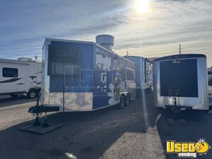 2018 Food Trailer Kitchen Food Trailer Prep Station Cooler Colorado for Sale