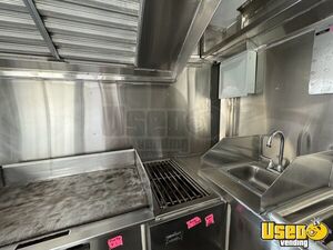 2018 Homemade Kitchen Food Trailer Diamond Plated Aluminum Flooring Texas for Sale