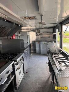 2018 Kitchen Trailer Kitchen Food Trailer Diamond Plated Aluminum Flooring Florida for Sale