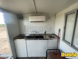 2018 Kitchen Trailer Kitchen Food Trailer Prep Station Cooler Texas for Sale