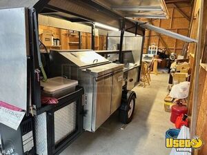 2018 Mobile Bbq Open Bbq Smoker Trailer Chargrill Ohio for Sale