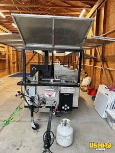 2018 Mobile Bbq Open Bbq Smoker Trailer Electrical Outlets Ohio for Sale