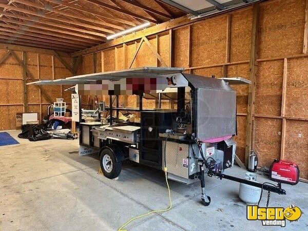 2018 Mobile Bbq Open Bbq Smoker Trailer Ohio for Sale