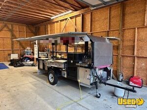 2018 Mobile Bbq Open Bbq Smoker Trailer Ohio for Sale