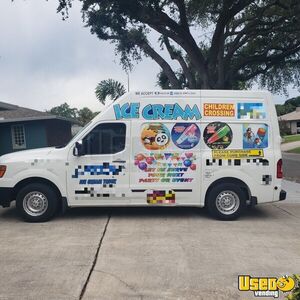 2018 Nv2500 Ice Cream Truck Concession Window Florida Gas Engine for Sale