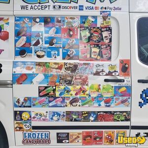 2018 Nv2500 Ice Cream Truck Exterior Customer Counter Florida Gas Engine for Sale