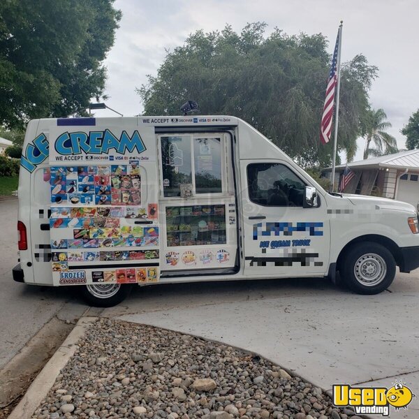 2018 Nv2500 Ice Cream Truck Florida Gas Engine for Sale