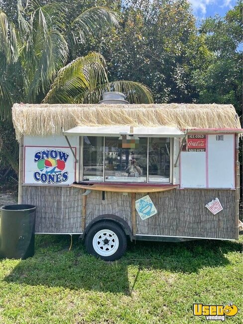 2018 Shaved Ice Concession Trailer Snowball Trailer Florida for Sale