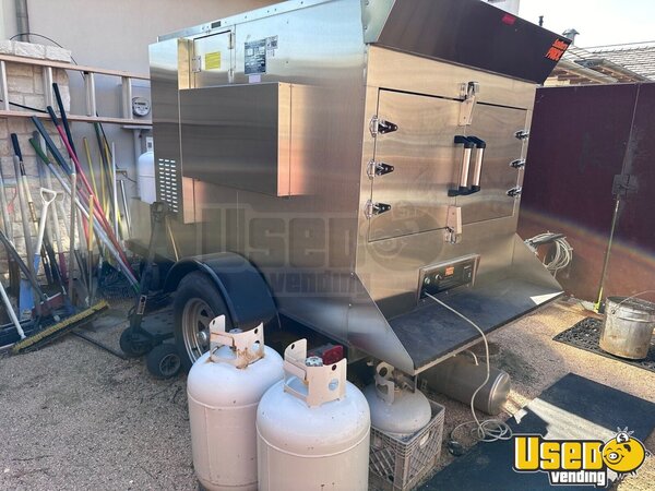 2018 Spk-500 Mobile Open Bbq Smoker Trailer Texas for Sale