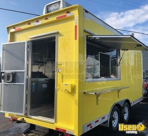 2019 16 Ft Enclosed Kitchen Food Trailer Spare Tire Washington for Sale