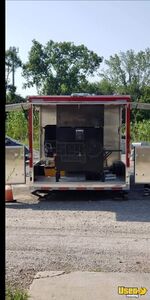 2019 8.5 X 20' Open Up Porch Trailer Barbecue Food Trailer Exterior Customer Counter Illinois for Sale