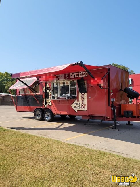 Well-Maintained 2019 - 8.5' x 24' Barbecue and Catering Food Trailer ...