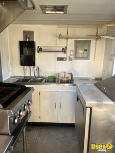 2019 Food Trailer 8' X 14' Kitchen Food Trailer Diamond Plated Aluminum Flooring Florida for Sale