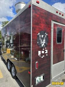 2019 Kitchen Trailer Kitchen Food Trailer Diamond Plated Aluminum Flooring Florida for Sale