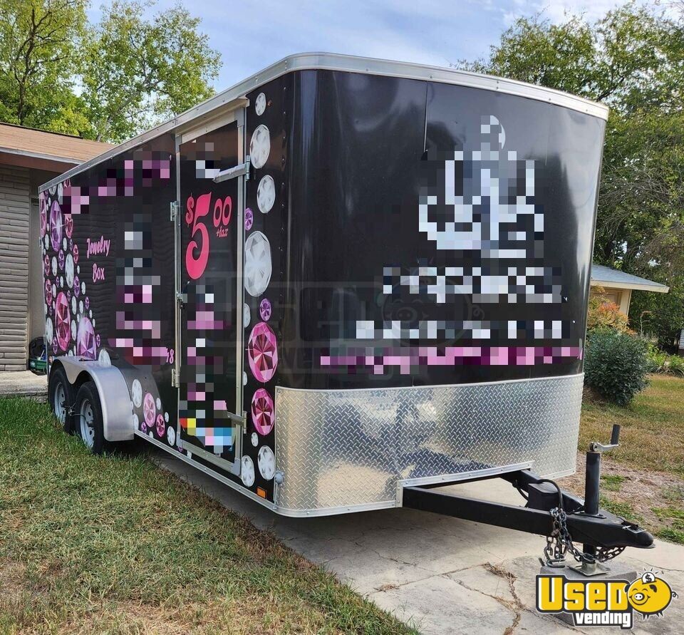 Turnkey Look Mobile Boutique  Jewelry Store Trailer with