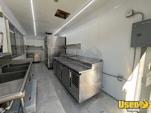 2019 Pizza Trailer Kitchen Food Trailer Prep Station Cooler Texas for Sale