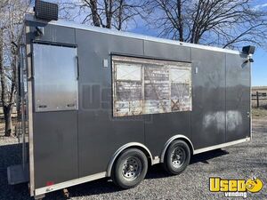 2019 Quest Kitchen Food Trailer Diamond Plated Aluminum Flooring Colorado for Sale